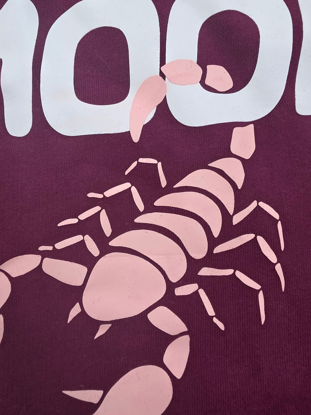 Faulty sting jumper burgundy