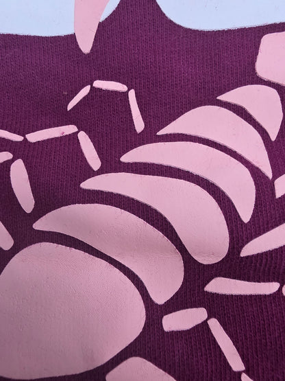 Faulty sting burgundy jumper