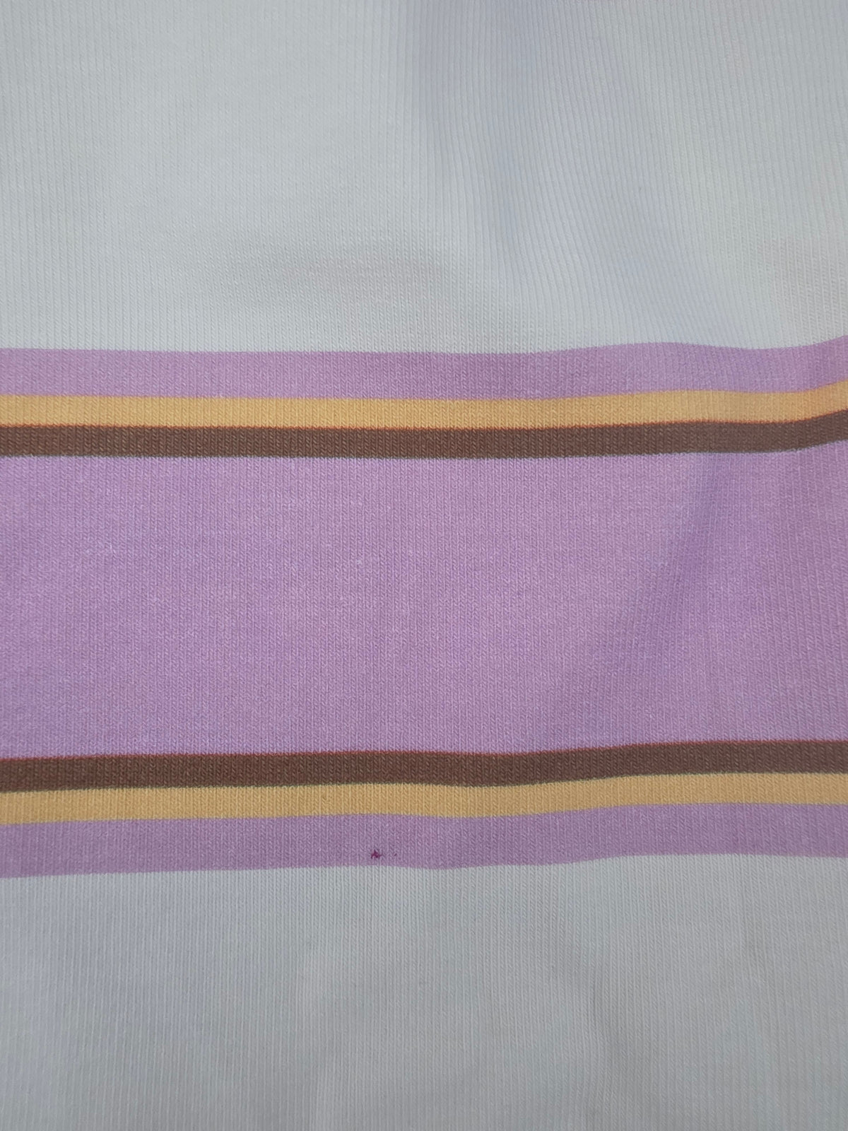 Faulty lilac stripped top