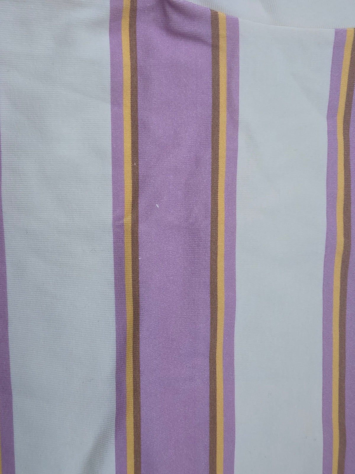 Faulty lilac stripped top